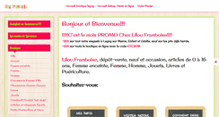 Desktop Screenshot of lilouframboise.com